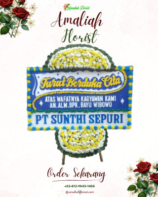 Papan Bunga Duka di Bima
