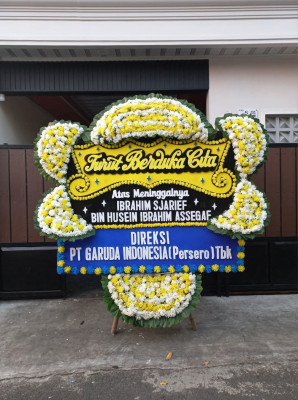 Papan Bunga Duka di Bima